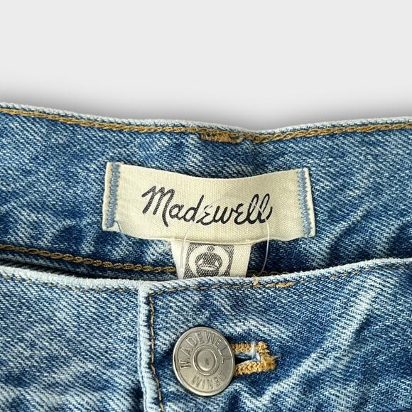 Madewell Low-Slung Straight Jeans in Olvera Wash Rigid Size 31 - Picture 4 of 9
